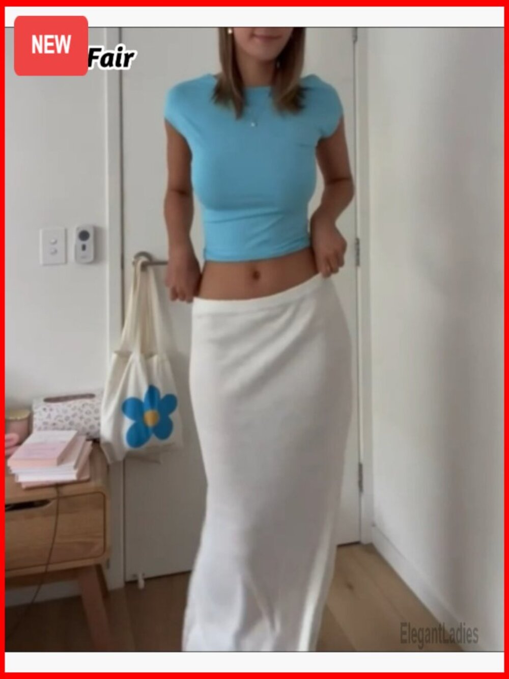 Women's Sexy Backless Y2K Crop Top Crewneck Slim Fit Short Sleeve Summer Tee - Picture 6 of 7